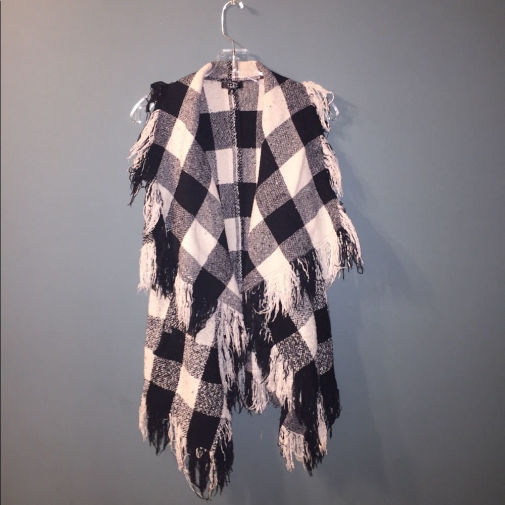 Knit Cardigan Vest